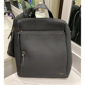 NWOT The Sak Olvera Backpack Style Unisex Black Quilted Travel Work School